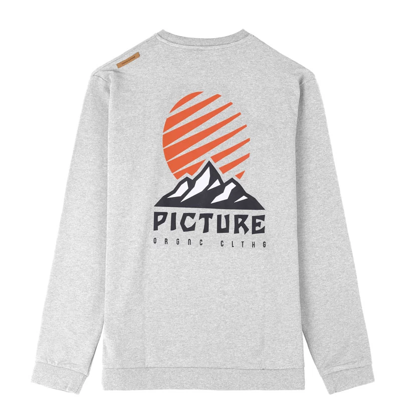 Sweat Picture Noutima Grey Melange 4 Sweat Picture Noutima Grey Melange – Image 2