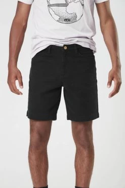 Short Picture Nuster Black Washed -Magasin De Snowboard Professionnel Nuster Short Black Washed Picture Organic Clothing 2 1