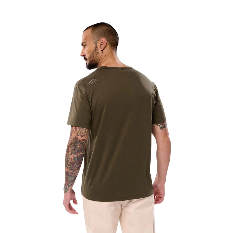 T-Shirt Oxbow Layous Kaki 5 T-Shirt Oxbow Layous Kaki – Image 3