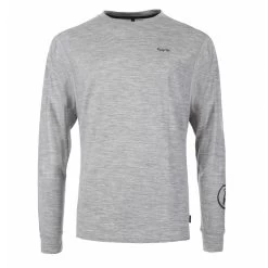T-Shirt Merino Homme Pally’Hi Hitch Hiker Ls Tee Heather Grey