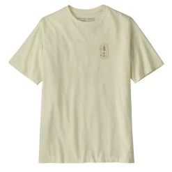 T-Shirt Patagonia Men’s Clean Climb Trade Responsibili-Tee Clean Climb Bloom: Birch White