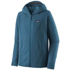 Polaire Patagonia Men’s R2 Techface Hoody Wavy Blue