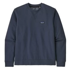 Sweat Patagonia Men’s Regenerative Organic Crew Smolder Blue
