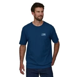 T-Shirt Patagonia Men’s 73 Skyline Organic T-shirt Lagom Blue 8 T-Shirt Patagonia Men’s 73 Skyline Organic T-shirt Lagom Blue -Magasin De Snowboard Professionnel Patagonia Skyline Organic Tee 37534 LMBE 2 1