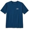 T-Shirt Patagonia Men’s 73 Skyline Organic T-shirt Lagom Blue -Magasin De Snowboard Professionnel Patagonia Skyline Organic Tee 37534 LMBE 4