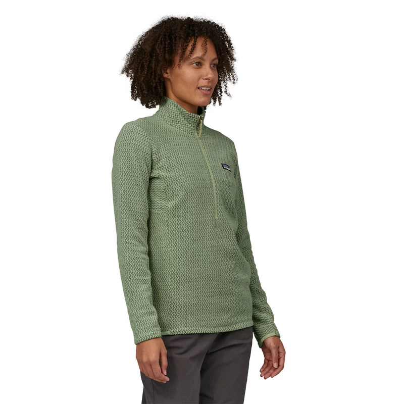 Sweat Patagonia Women’s R1 Air Zip Neck Salvia Green 4 Sweat Patagonia Women’s R1 Air Zip Neck Salvia Green – Image 2