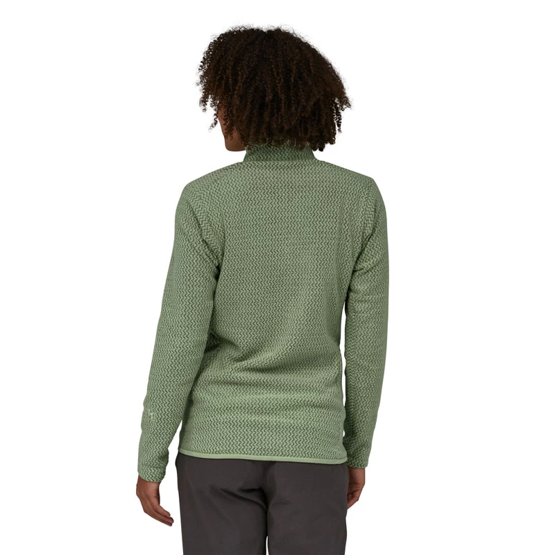 Sweat Patagonia Women’s R1 Air Zip Neck Salvia Green 5 Sweat Patagonia Women’s R1 Air Zip Neck Salvia Green – Image 3