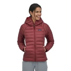 Doudoune Patagonia Women’s Down Sweater Hoody Sequoia Red
