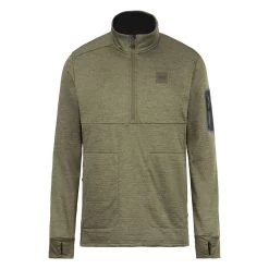 Polaire Picture Bake Grid 1/4 Fleece Dark Army Green