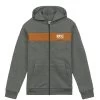 Sweat Picture Basement Zip Dark Grey Melange