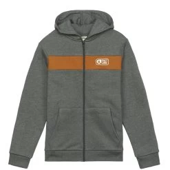 Sweat Picture Basement Zip Dark Grey Melange