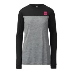 T-Shirt Technique Picture Malyn Merino Grey Melange