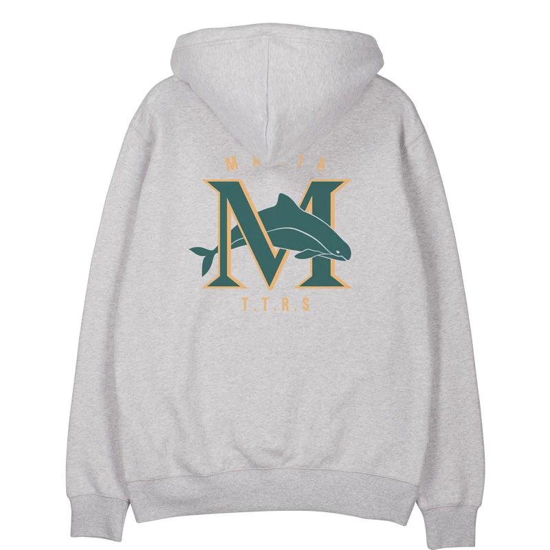 Sweat Makia Porpoise Hooded Light Grey 4 Sweat Makia Porpoise Hooded Light Grey – Image 2