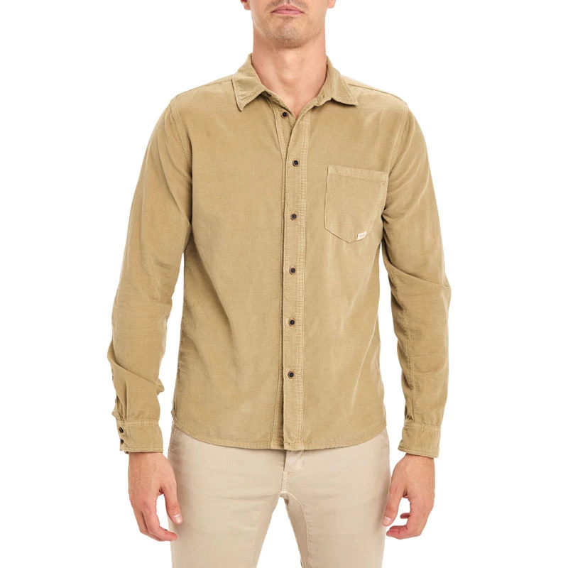 Chemise Homme Pullin Chemise Cord Beige 3 Chemise Homme Pullin Chemise Cord Beige