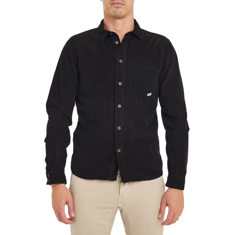 Chemise Homme Pullin Chemise Cord Black 3 Chemise Homme Pullin Chemise Cord Black
