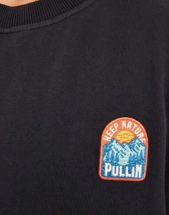 Sweat Homme Pullin Crew Nature 5 Sweat Homme Pullin Crew Nature -Magasin De Snowboard Professionnel Pullin Sweat Crew Nature 1 1