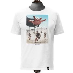 T-shirt Dirty Velvet Pulling The Strings White