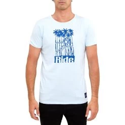 T-Shirt Pullin Ride Blue