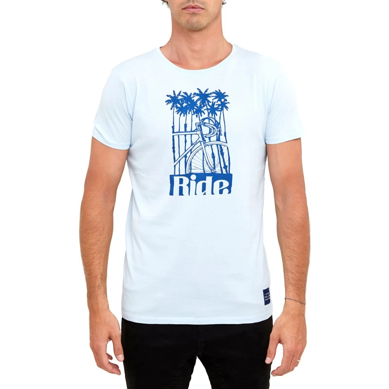 T-Shirt Pullin Ride Blue 3 T-Shirt Pullin Ride Blue