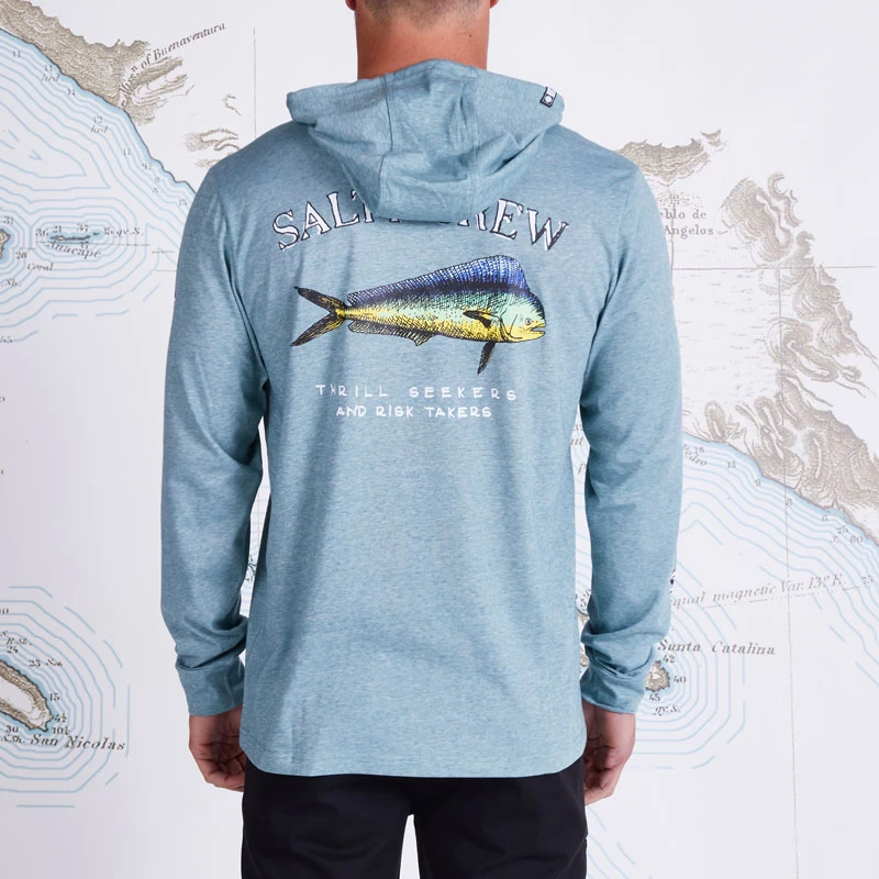 T-Shirt Salty Crew El Dorado Teal 4 T-Shirt Salty Crew El Dorado Teal – Image 2