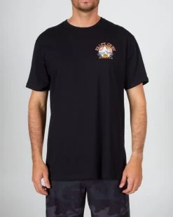 T-Shirt Salty Crew Gone Fishing Black -Magasin De Snowboard Professionnel Salty Crew Gone Fishing Ss Tee Black 2 1