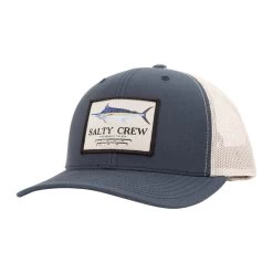 Casquette Salty Crew Marlin Mount Navy Silver
