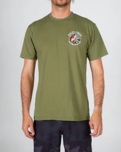 T-Shirt Salty Crew Rainbow Sage 8 T-Shirt Salty Crew Rainbow Sage -Magasin De Snowboard Professionnel Salty Crew Rainbow Ss Tee Sage 2 1