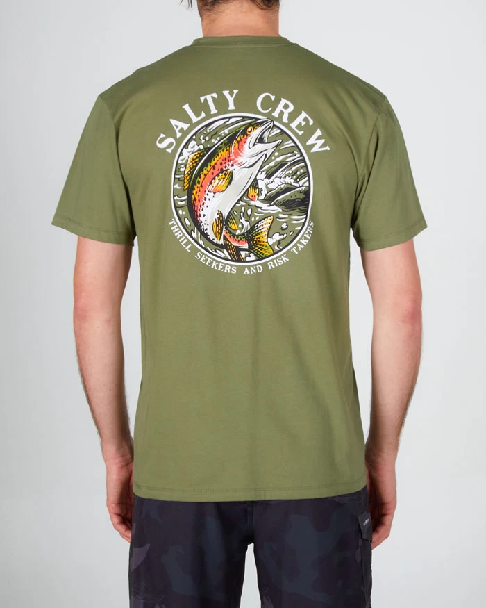 T-Shirt Salty Crew Rainbow Sage 6 T-Shirt Salty Crew Rainbow Sage – Image 4