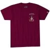 T-Shirt Homme Salty Crew Tailed Ss Tee Burgundy -Magasin De Snowboard Professionnel Salty Crew Tailed Ss Tee Burgundy 1