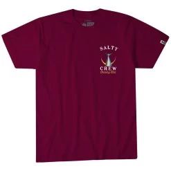 T-Shirt Homme Salty Crew Tailed Ss Tee Burgundy