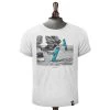 T-Shirt Homme Dirty Velvet Screen Slaver Vintage White