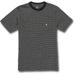 T-Shirt Volcom Slated Striple Black