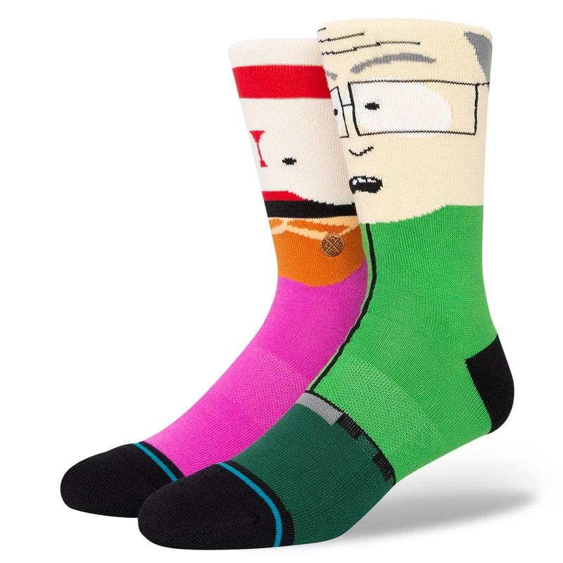 Chaussettes Stance Mr Garrison Green 3 Chaussettes Stance Mr Garrison Green