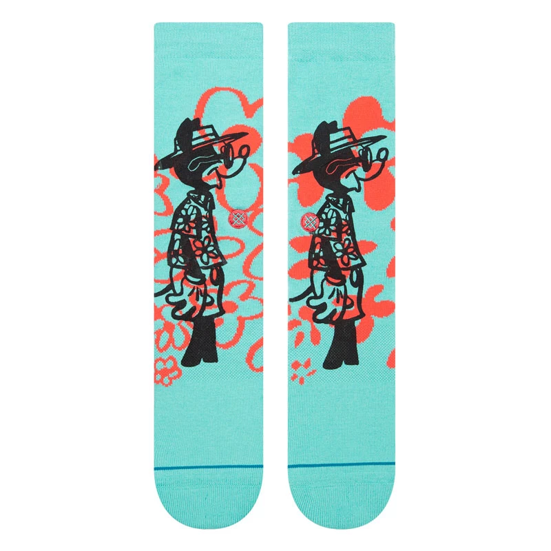 Chaussettes Stance Surf Check By Russ Pope Blue 4 Chaussettes Stance Surf Check By Russ Pope Blue – Image 2