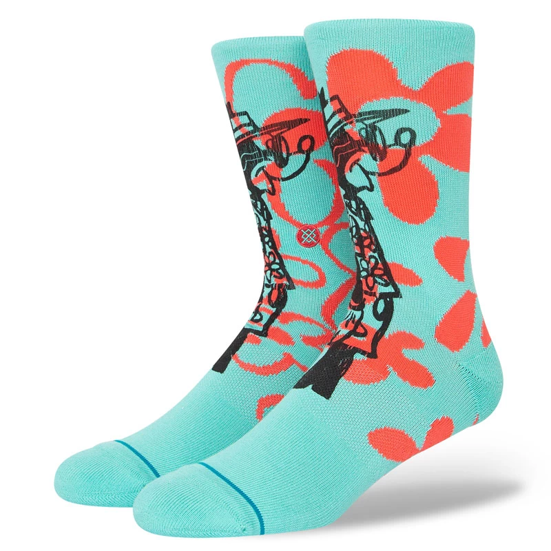 Chaussettes Stance Surf Check By Russ Pope Blue 3 Chaussettes Stance Surf Check By Russ Pope Blue