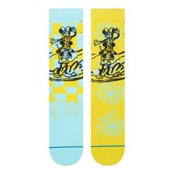 Chaussettes Stance Tandem By Russ Pope Blue -Magasin De Snowboard Professionnel Stance Tandem Blue 1 1