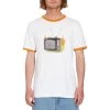 T-Shirt Volcom Stoneyvision White -Magasin De Snowboard Professionnel Stoneyvision White Volcom 2