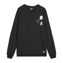 Sweat Picture Badges Black