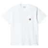 T-Shirt Carhartt WIP Tamas Pocket White -Magasin De Snowboard Professionnel Tamas Pocket Tee White Carhartt WIP 2