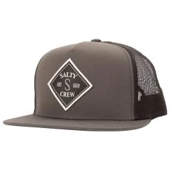 Casquette Salty Crew Tippet Trucker Charcoal Black