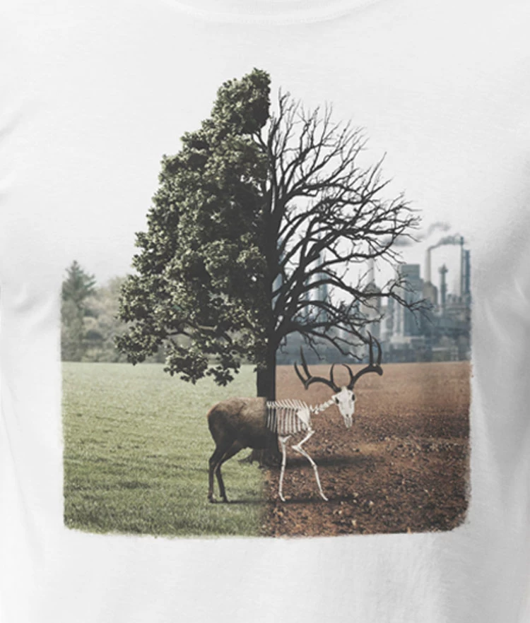 T-shirt Dirty Velvet Tomorrow’s World White 4 T-shirt Dirty Velvet Tomorrow’s World White – Image 2