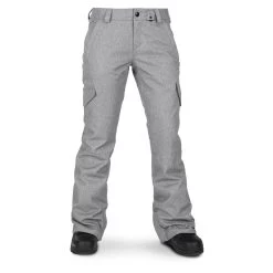 Pantalon Snow Femme Volcom Bridger Insulated Pant Heather Grey