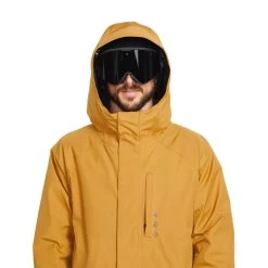 Veste Snow Volcom Dua Insulated Gore-Tex Caramel -Magasin De Snowboard Professionnel Volcom Dua Insulated Gore Tex Caramel G0452303 5