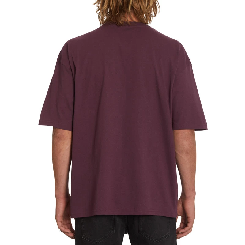 T-Shirt Volcom Hi School Mulberry 4 T-Shirt Volcom Hi School Mulberry – Image 2