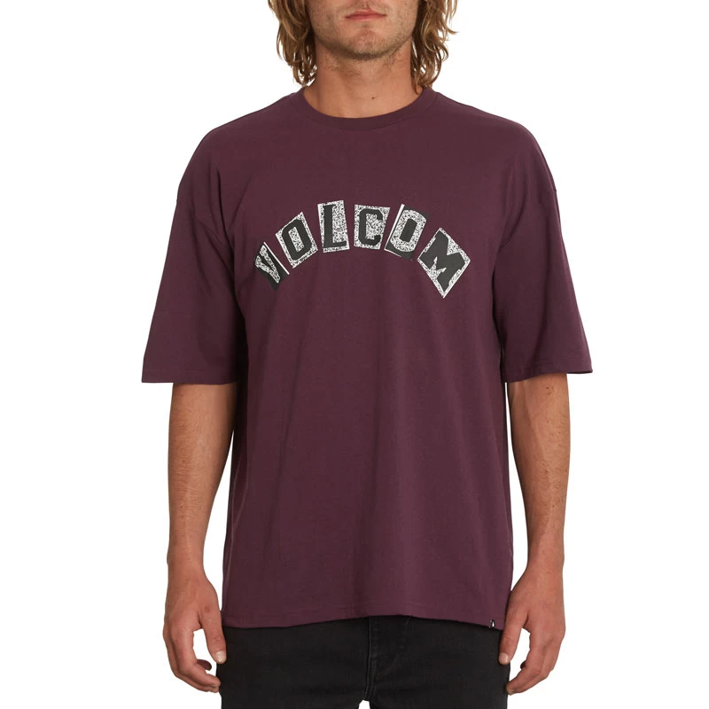 T-Shirt Volcom Hi School Mulberry 3 T-Shirt Volcom Hi School Mulberry