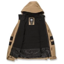 Veste Snow Volcom JP Insulated Caramel 17 Veste Snow Volcom JP Insulated Caramel -Magasin De Snowboard Professionnel Volcom Jp Insulated Caramel G0452311 4