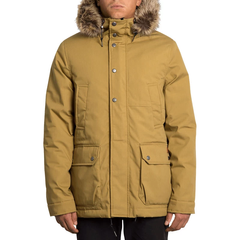 Veste Homme Volcom Lidward Jacket Dark Khaki 3 Veste Homme Volcom Lidward Jacket Dark Khaki