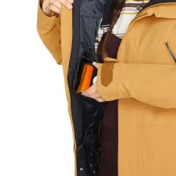 Veste Snow Volcom Shadow Insulated Caramel -Magasin De Snowboard Professionnel Volcom Shadow Insulated Caramel H0452306 10