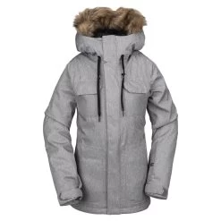 Veste Snow Femme Volcom Shadow Insulated Jacket Heather Grey