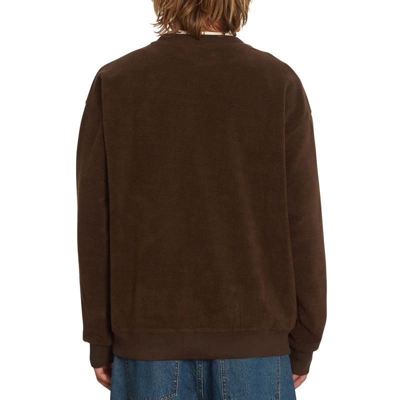 Sweat Volcom Too Cool Dark Brown 4 Sweat Volcom Too Cool Dark Brown – Image 2